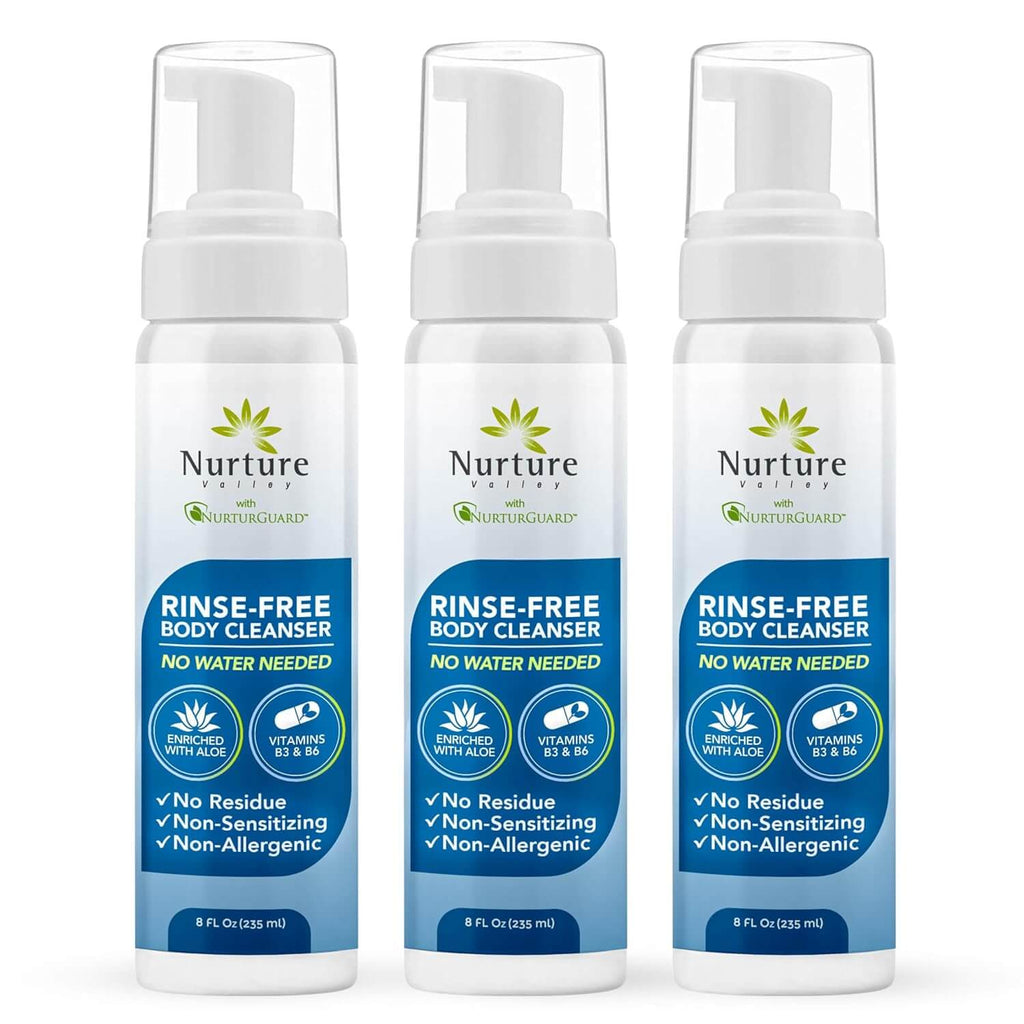 Waterless Foaming Cleanser