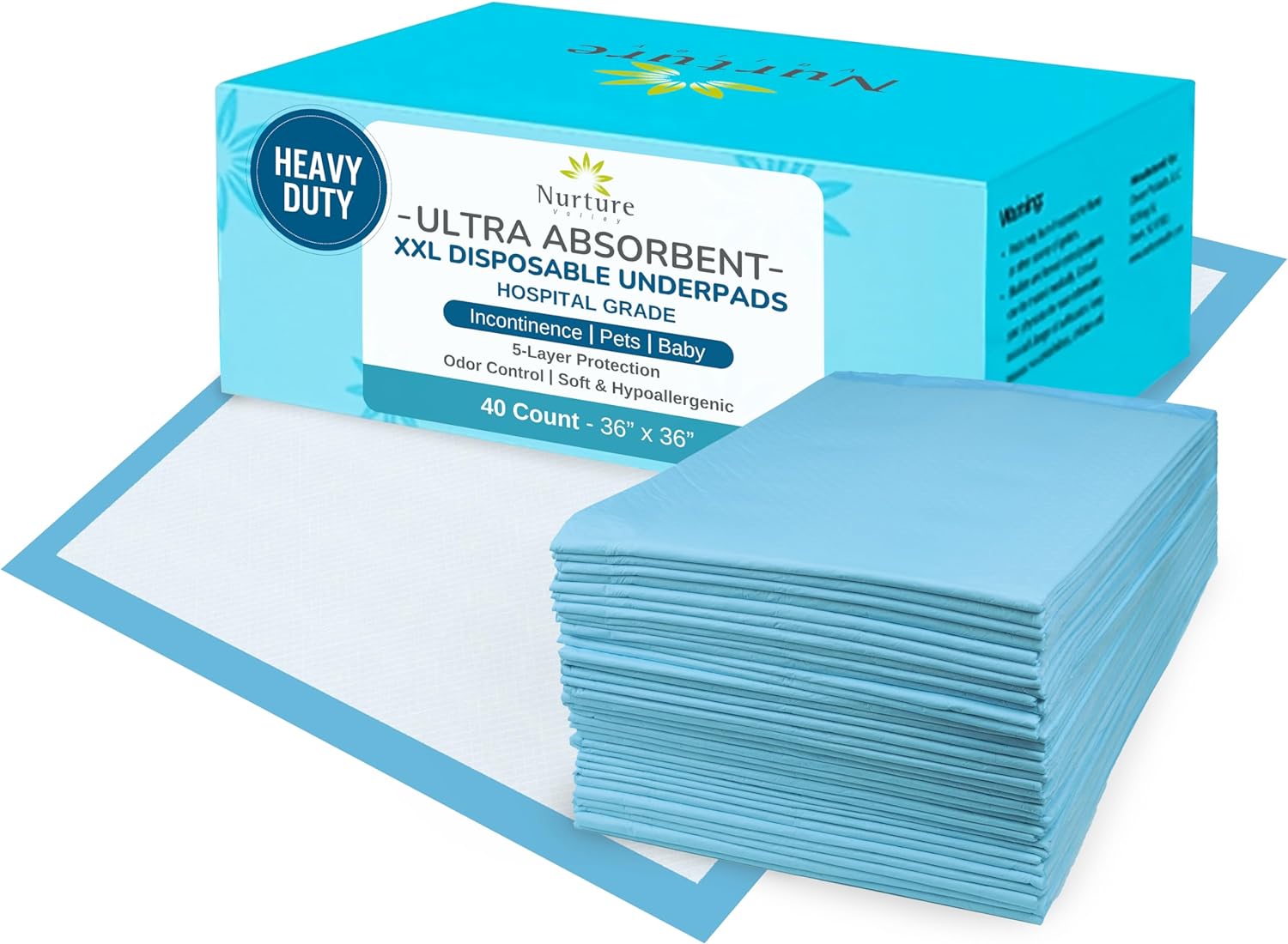 Heavy Duty Ultra Absorbent Bed Pads