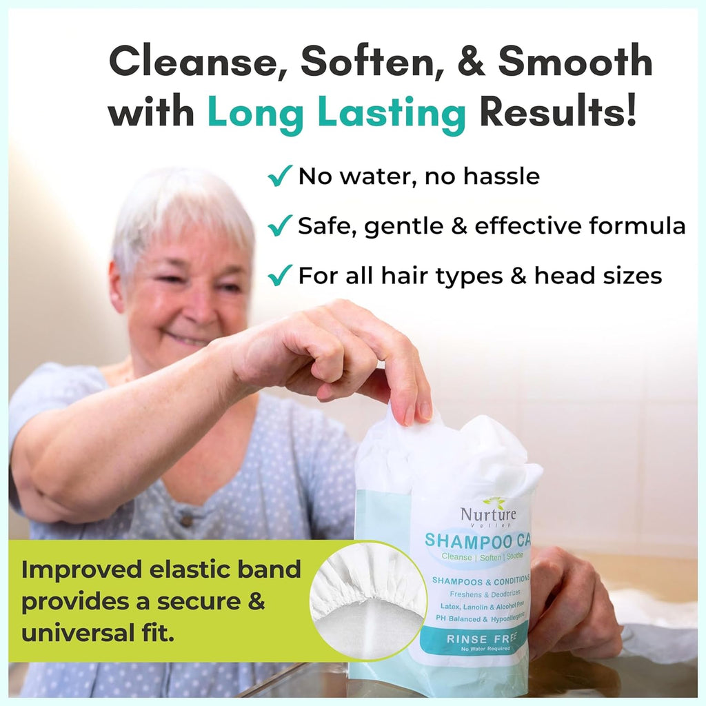 Rinse Free Shampoo Cap (Case of 24)