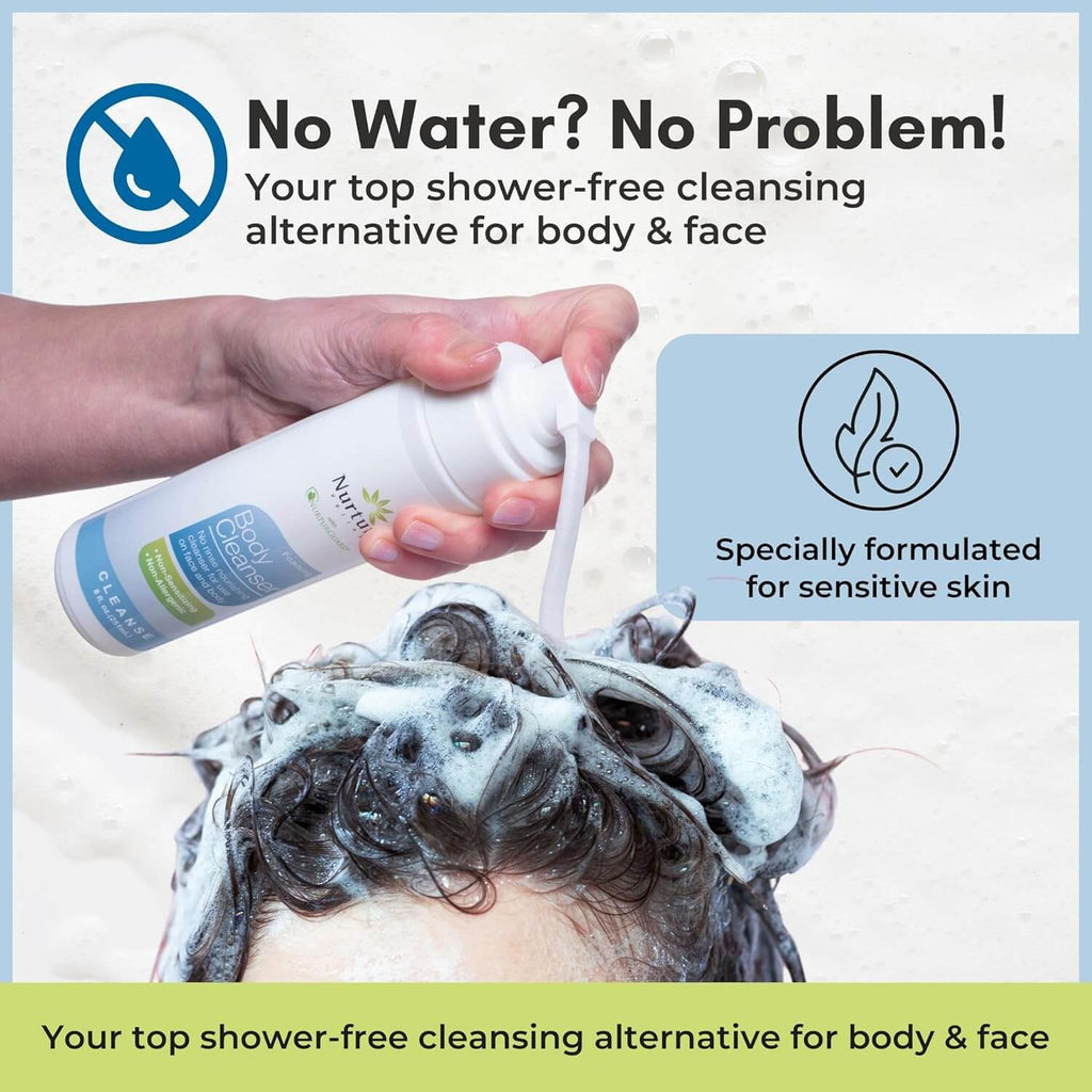 Waterless Foaming Cleanser