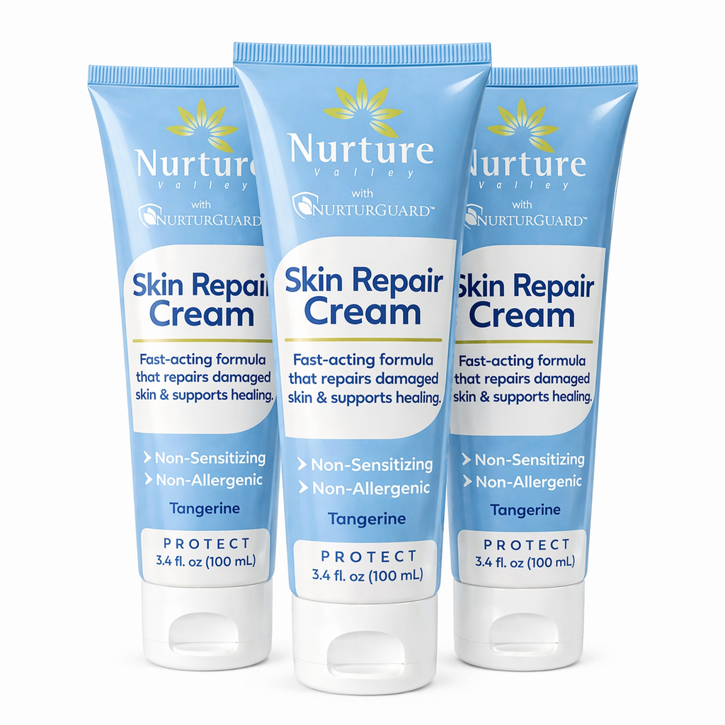 Skin Repair Cream for Dry, Cracked Hands, Feet & Elbows