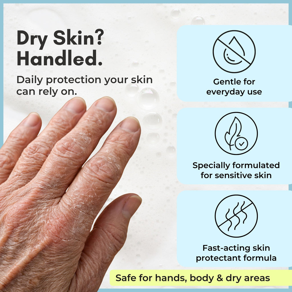 Skin Repair Cream for Dry, Cracked Hands, Feet & Elbows