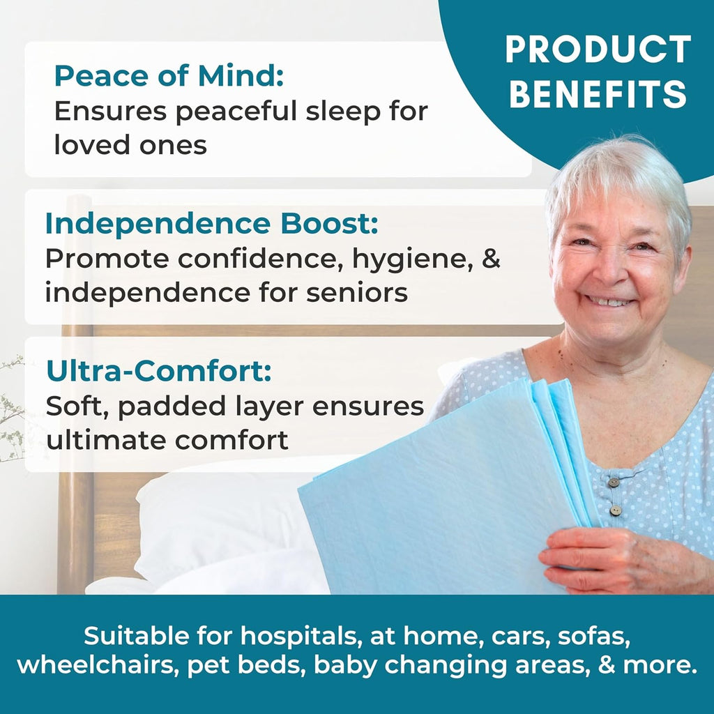 Heavy Duty Ultra Absorbent Bed Pads