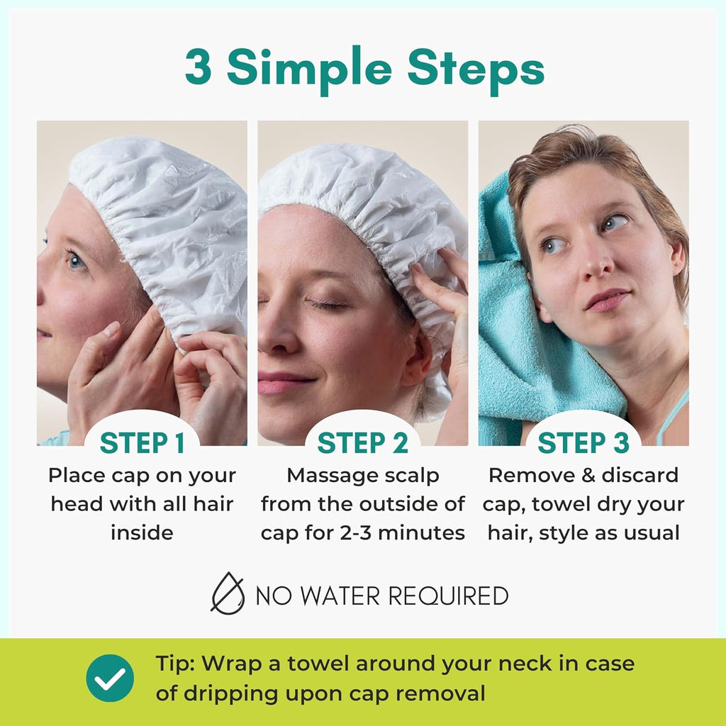 Rinse Free Shampoo Cap (Case of 24)