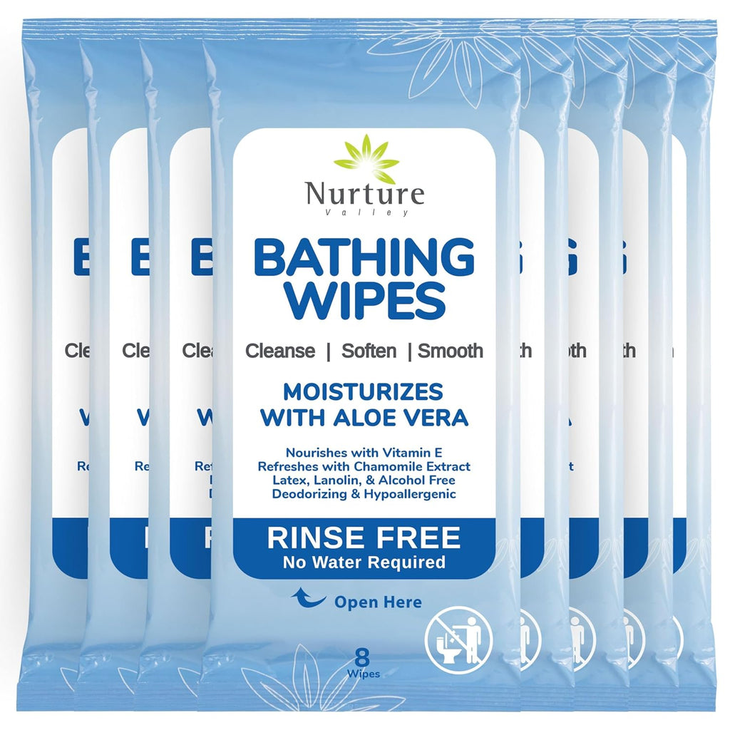Bathing wipes with Aloe Vera - Nurture Valley