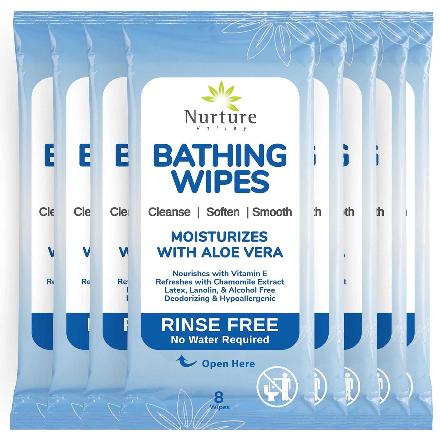 Bathing wipes with Aloe Vera - Nurture Valley